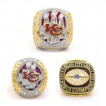 Kansas City Chiefs Super Bowl Rings (3 Rings/Deluxe)